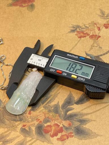 福袋 ネックレス 竹 本翡翠 氷ヒスイ 誕生日プレゼント 手作り 縁起物 鑑別書有
