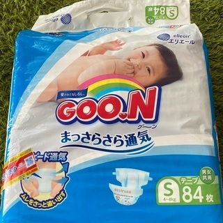 グーン　おむつSサイズ　テープ８2枚