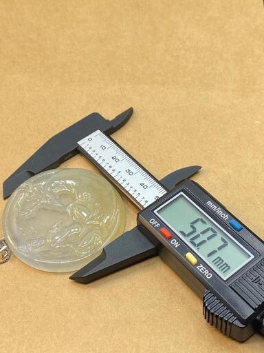 福袋 ネックレス 観音様 本翡翠 氷ヒスイ 氷種 誕生日プレゼント 安産祈願 鑑別書有5