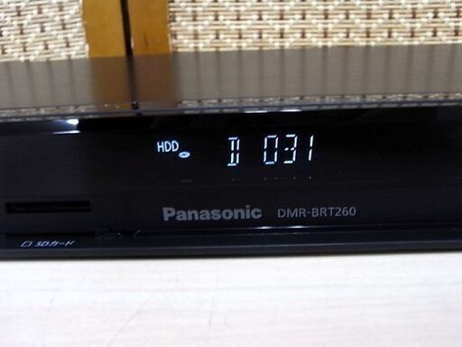 パナソニック DIGA ハイビジョン ブルーレイ ディスク レコーダー HDD搭載 500GB DMR-BRT260 2014年製 Panasonic 札幌