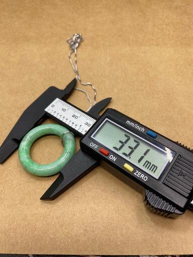 福袋 ネックレス 玉壁 本翡翠 ヒスイ 高級緑色 誕生日プレゼント 手作り 鑑別書有