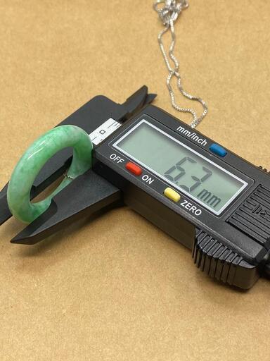 福袋 ネックレス 玉壁 本翡翠 ヒスイ 高級緑色 誕生日プレゼント 手作り 鑑別書有