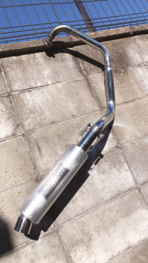 エイプ50、100社外マフラー