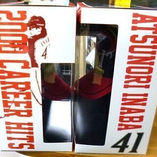 未使用 未開封★北海道日本ハムファイターズ 稲葉篤紀 キャップ 2個セット 日本プロ野球 通算2000本安打達成記念アイテム INABA-2000 WCAP ダブルキャップ コレクションキャップ   日ハム 野球帽 帽子 ☆ PayPay(ペイペイ)決済可能 ☆ 札幌市 豊平区 平岸 アウトレットモノハウスの画像