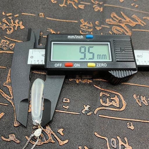 福袋 ネックレス 福瓜 本翡翠 氷ヒスイ 透明色 誕生日プレゼント 縁起物 鑑別書有5
