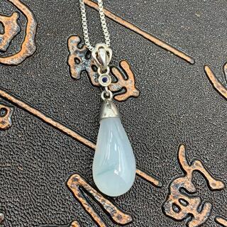 福袋 ネックレス 雫 本翡翠 氷ヒスイ 誕生日プレゼント 縁起物 手作り