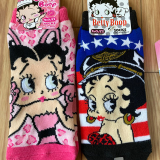 ☆Betty Boop 靴下セット☆新品未使用品の画像