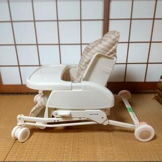 アップリカ ハイローチェア バウンサー 美品の画像