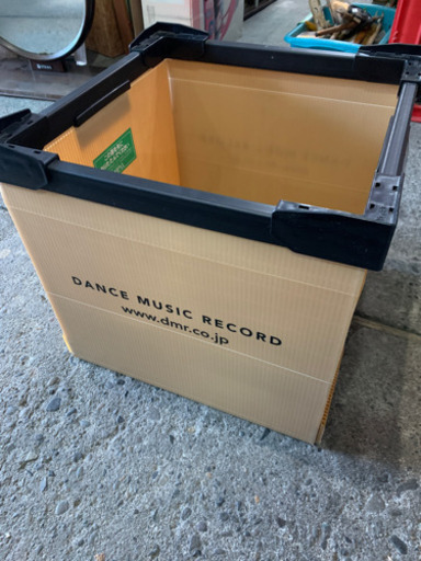 レコードケース　中古　シンプルで折りたたみ