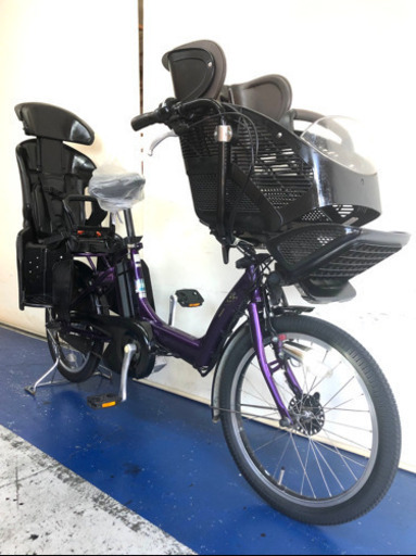 ブリヂストン アンジェリーノ　20インチ 3人乗り 8.1ah デジタル　電動自転車