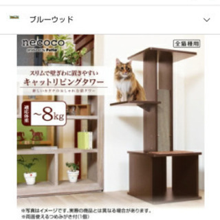 キャットタワー　necocoキャットリビングタワー