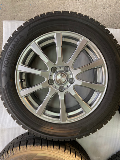215/60R17  ヨコハマ　アイスガード　IG50plus スタッドレスホイール4本セット