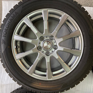 215/60R17  ヨコハマ　アイスガード　IG50plus スタッドレスホイール4本セット