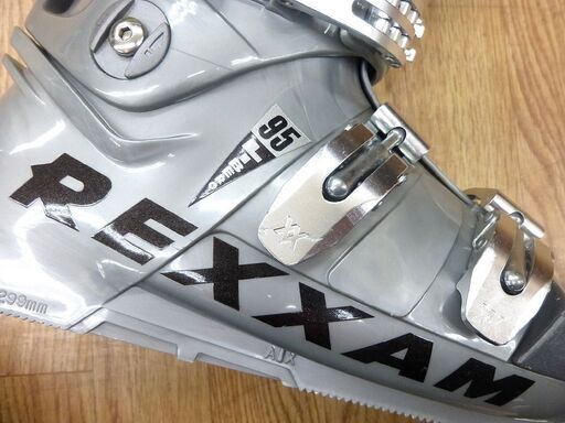 スキー靴 約26ｃｍ スキーブーツ REXXAM レグザム LIBERO リベロ シルバー サーモインナー 中古 ☆ PayPay(ペ