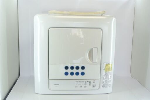 2019年製♪ 東芝 衣類乾燥機 6㎏ ED-608　花粉フィルター ふんわり清潔仕上げ からみまセンサー