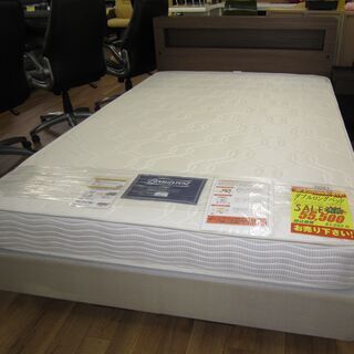 R061 高級SIMMONS ダブルベッド ロングタイプ 幅140 美品 R061 高級SIMMONS ダブルベッド ロングタイプ 幅140 美品 R061 高級
