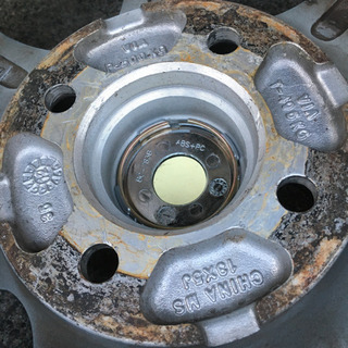 165R 13-6prスタッドレス、アルミ４本セット、ADバン他の画像