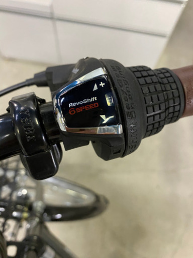 美品！激安6段変速！26インチ自転車 CASTANET ガンメタリック