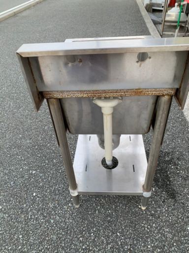 ☆中古品　マルゼン　1槽シンク　450x600x800mm☆