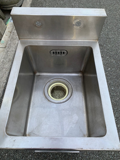 ☆中古品　マルゼン　1槽シンク　450x600x800mm☆