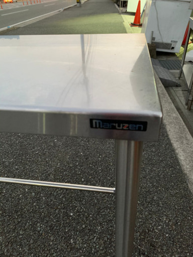 ☆中古品　マルゼン　作業台　900x450x800mm☆