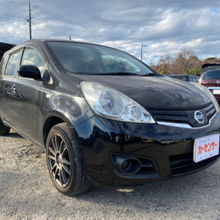 車検令和3年2月 h24年式 ノート Tチェーン 社外アルミ フルセグナビ ETC スマートキー 激安! 乗って帰れる♪ 支払総額9.8万円★★の画像