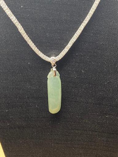 福袋 ネックレス 瓜 本翡翠 氷ヒスイ 誕生日プレゼント 縁起物 手作り 鑑別書有