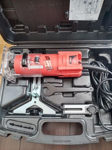 【現在商談中です】E-Value トリマー 450W EWT-450N　 飾り面・面取り・ミゾ切り加工に便利な電動トリマーです。
