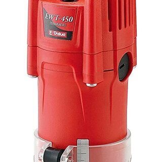 【現在商談中です】E-Value トリマー 450W EWT-450N　 飾り面・面取り・ミゾ切り加工に便利な電動トリマーです。の画像