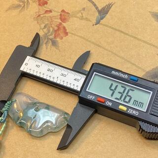 福袋 ペンダント 本翡翠 氷ヒスイ 誕生日プレゼント 透明 魔除け 縁起物 鑑別書有の画像