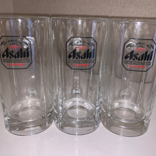 アサヒビール公式スーパードライロゴ入り大ジョッキ3個セット③キリ...