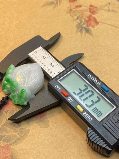 福袋 ネックレス 桃 本翡翠 ヒスイ 高級緑色 誕生日プレゼント 縁起物 鑑別書有