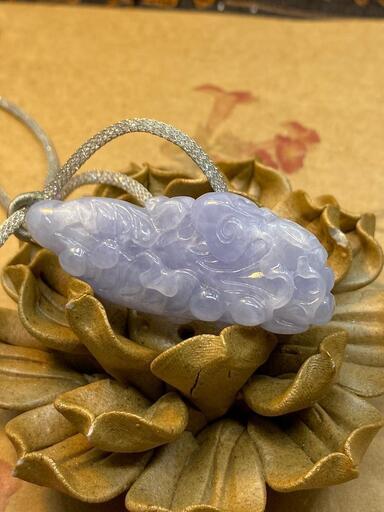 福袋 ネックレス 白菜 本翡翠 氷ヒスイ 誕生日プレゼント 手作り 金運アップ 鑑別書