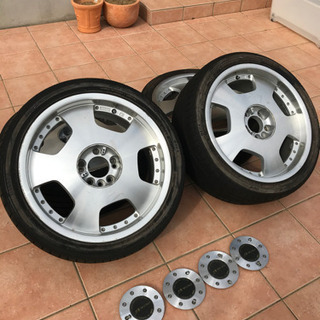 夏タイヤ＋ホイール　4本セット　18インチ