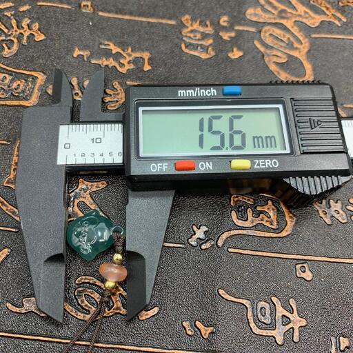 福袋 ストラップ 猿 本翡翠 氷ヒスイ 誕生日プレゼント 縁起物 天然石 鑑別書有