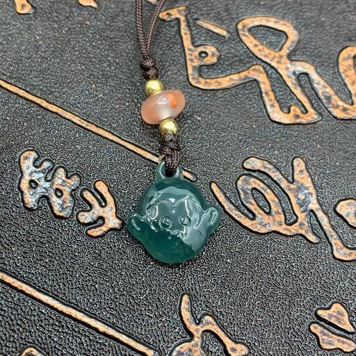 福袋 ストラップ 猿 本翡翠 氷ヒスイ 誕生日プレゼント 縁起物 天然石 鑑別書有