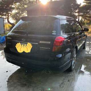 レガシィツーリングワゴン スタッドレス装着済み BP5 ターボの画像