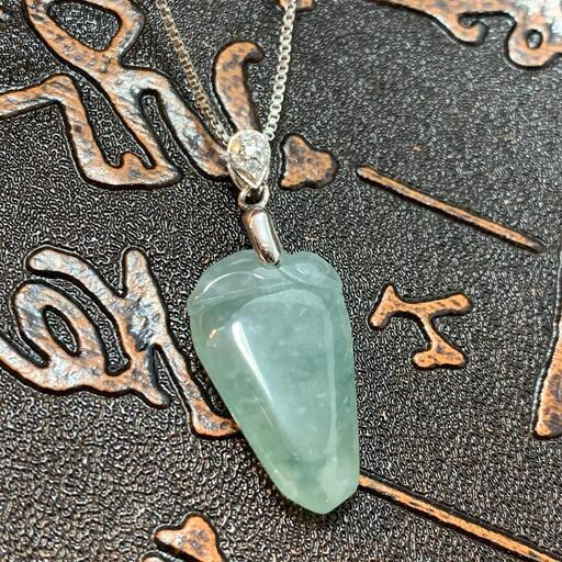 福袋 ネックレス 瓜 本翡翠 氷ヒスイ 誕生日プレゼント 縁起物 手作り 鑑別書有6