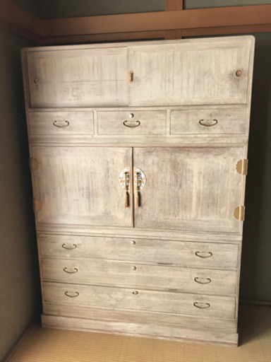 値下げ【希少価値！】高級総桐たんす(購入当時30万相当)