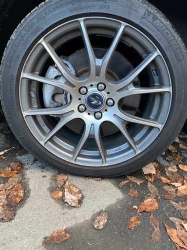 17インチ夏タイヤ4本　ホイールセット pcd100