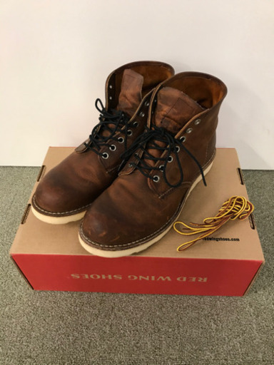 極美品　REDWINGレッドウィング　9111　ブラウン　US9　27cm　箱付 極美品 REDWINGレッドウィング 9111 ブラウン US9 27cm 箱付