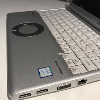 【美品 完動品】パナソニック Let's note レッツノート CF-SV72DDQR Core i5 8250U HDD1TB メモリ8GB Windows 10 Pro ノートPC パソコンの画像