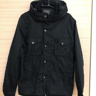 PSNASPUR 黒 マウンテンパーカー ジャケット