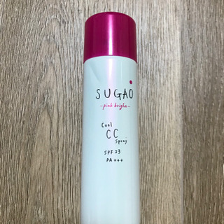 SUGAO ロート製薬 ひんやりCCスプレーファンデ 限定ピンク...