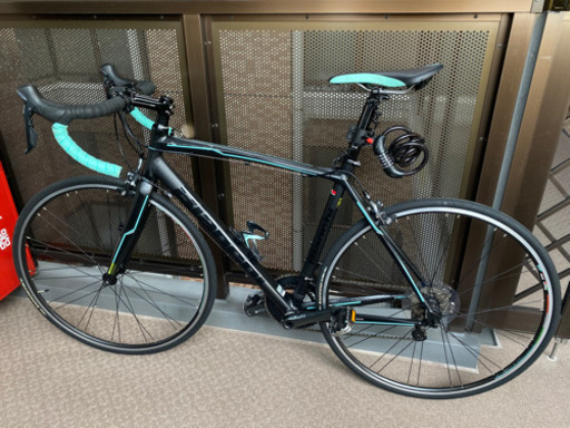 ビアンキ VIA NIRONE 7 ロードバイク ブラック 55 tiagra