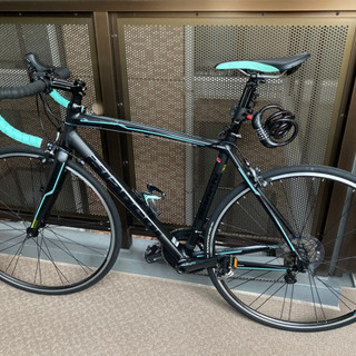 ビアンキ VIA NIRONE 7 ロードバイク ブラック 55 tiagra