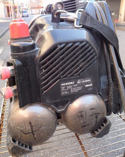 ☆ハイコーキ HiKOKI 日立工機 HITACHI EC1245H3 高圧エアコンプレッサー◆人気のさわモデル・業務用からDIYまで
