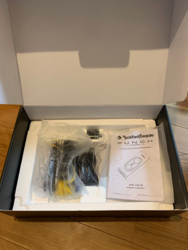 値下げ！RockfordFosgate ロックフォード　サブウーファー JPS-100-8
