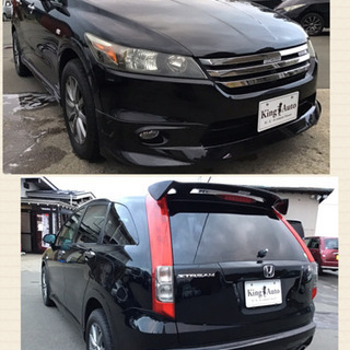 ★ストリームRSZ　4WD　黒　H19年式★