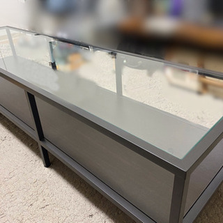 【オシャレなガラス天板】イケア 人気シリーズテレビ台　良品　引取限定